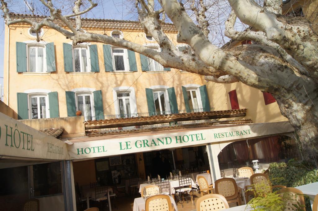 Le Grand Hotel Aups Exterior foto