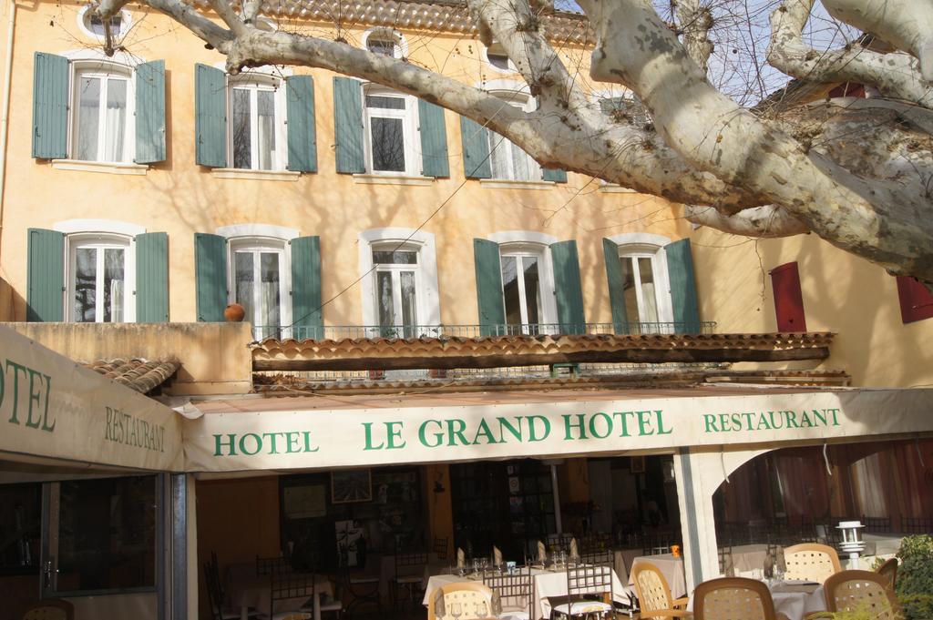 Le Grand Hotel Aups Exterior foto