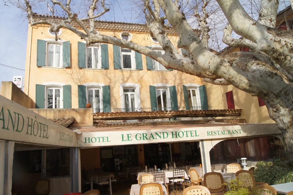 Le Grand Hotel Aups Exterior foto